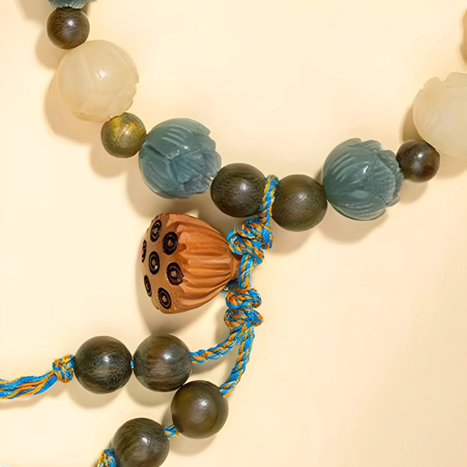 Elegant Handcrafted Lotus Bracelet for Good Luck by Tinkers