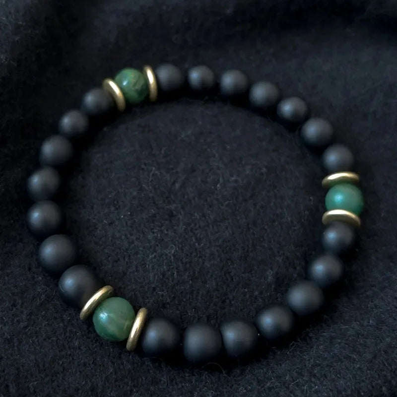 Tinkers Black Tourmaline Hematite Rose Quartz Lepidolite Bracelet - Apparel & Accessories > Jewelry > Bracelets