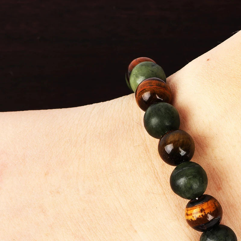 Handcrafted Natural Stone Healing Bracelet By Tinkers Gift