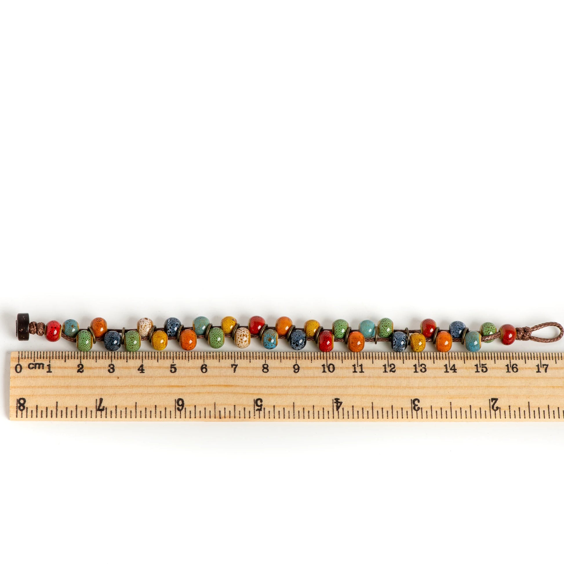 Tinkers Tinkers Vintage Ceramic Bead Bracelet Small Wrist Exclusive -