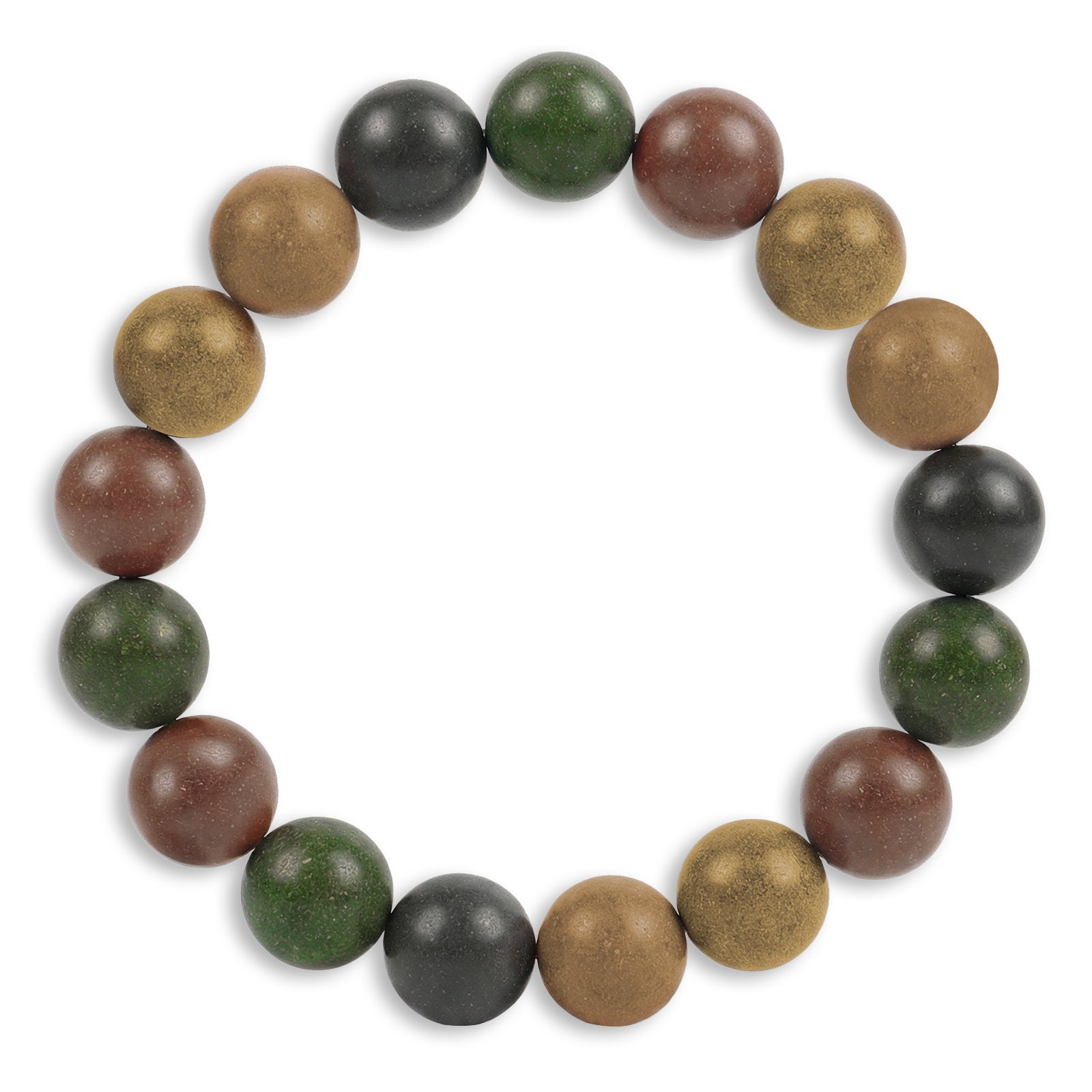 TCM Herbal Wood Bracelet — Sandalwood, Agarwood & Herb