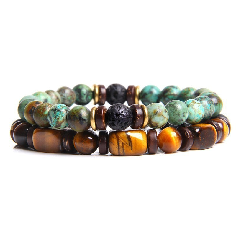 Natural Tiger Eye Bracelet For Men By Tinkers, Protection