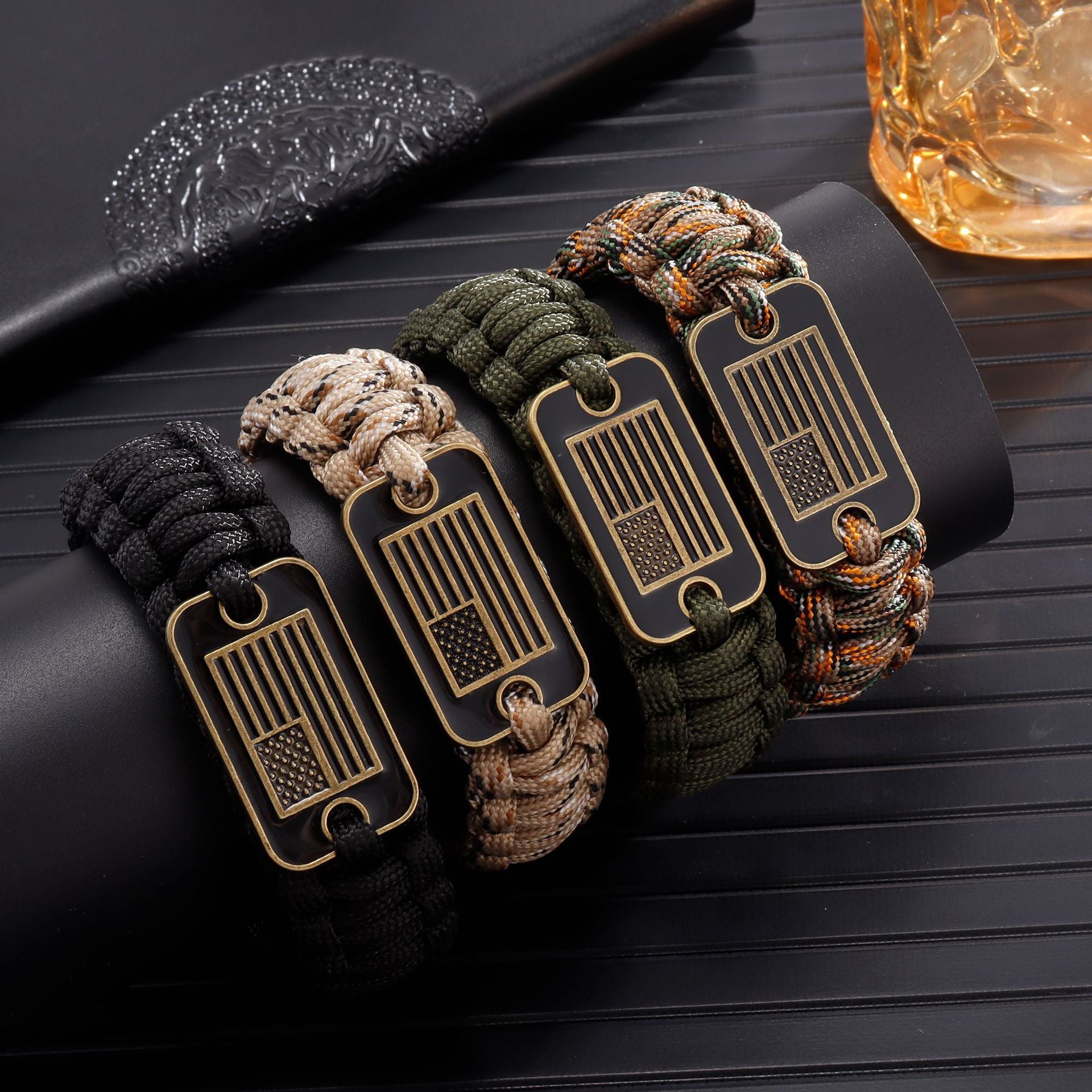 Tinkers Brand Paracord Bracelet Zinc Alloy Clip Signature Edition - 0
