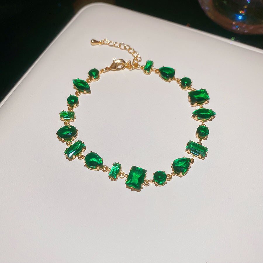 Handcrafted Zircon Drop Bracelet For Women Love By Tinkers