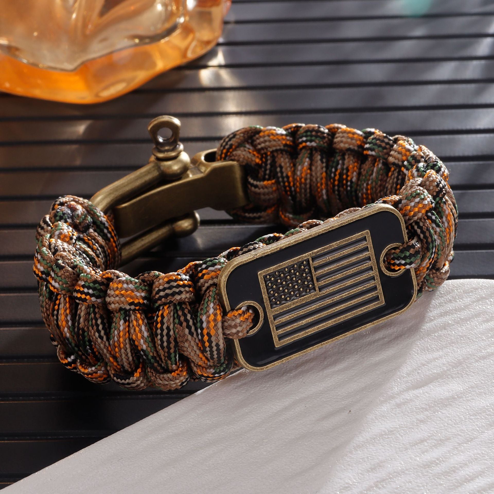 Tinkers Brand Paracord Bracelet Zinc Alloy Clip Signature Edition - 0