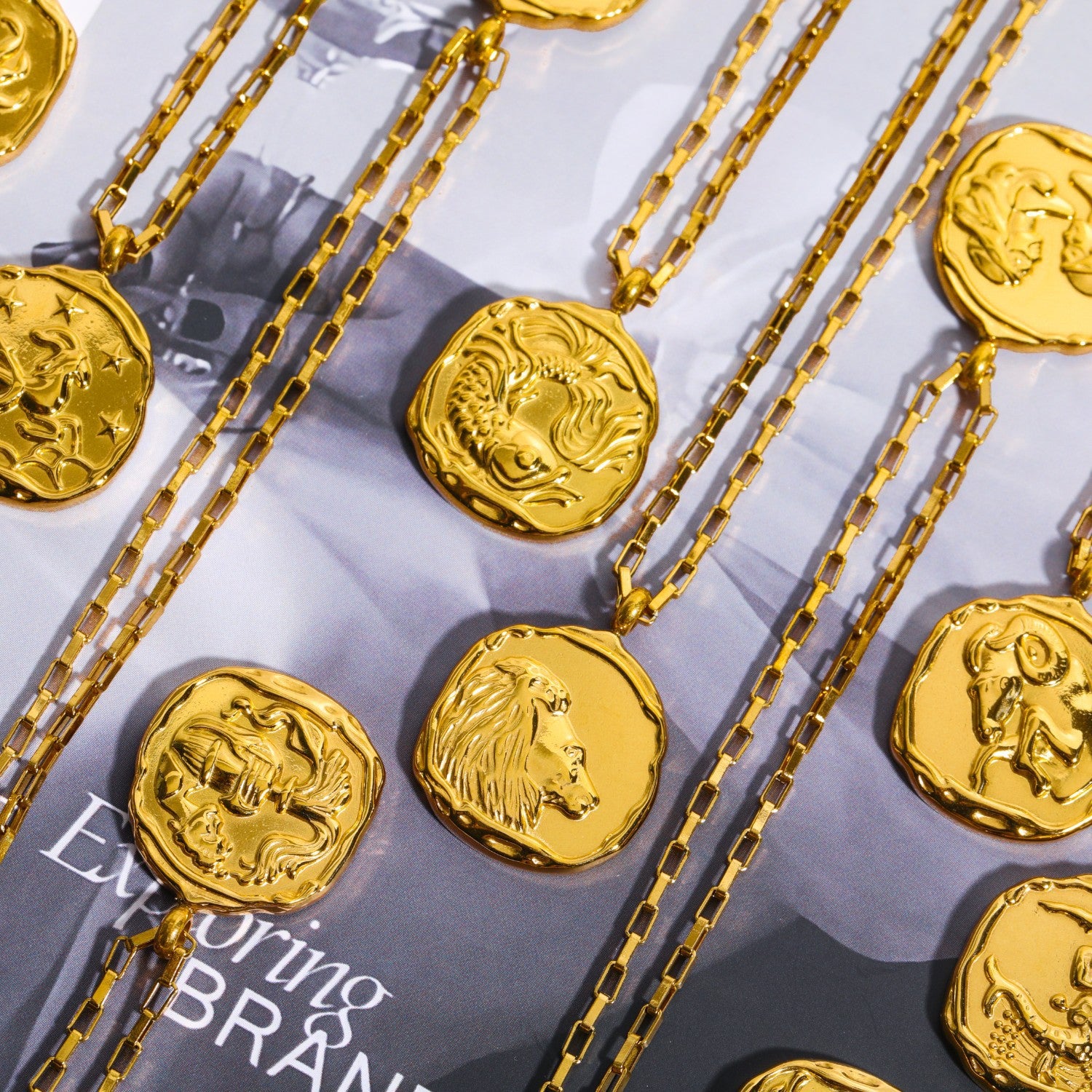 Elegant Handcrafted Zodiac Necklace by Tinkers for Spiritual Harmony