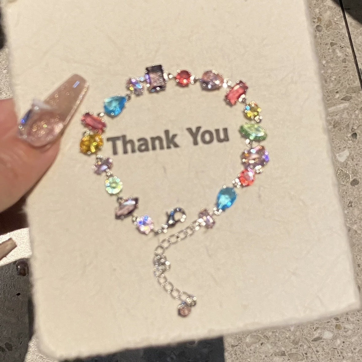 Handcrafted Zircon Drop Bracelet For Women Love By Tinkers