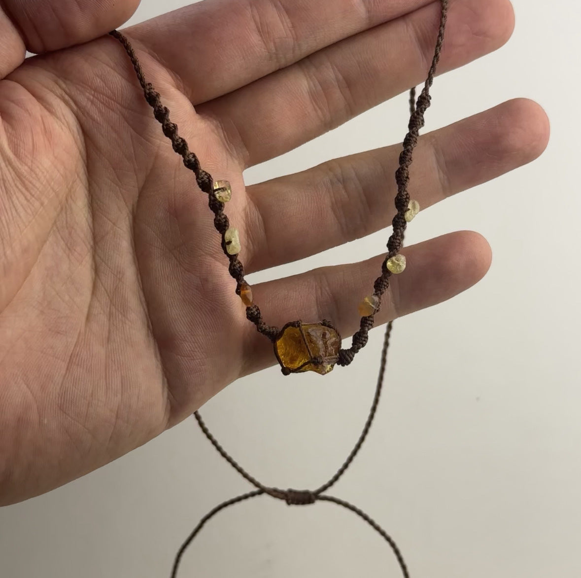 Handcrafted Labradorite Moonstone Necklace for Intuitive Protection by Tinkers