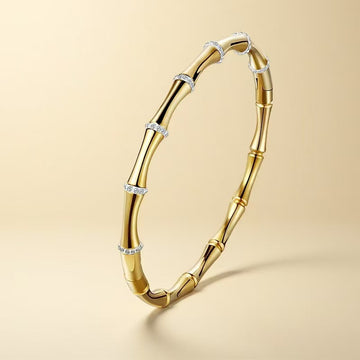 Tinkers Tinkers Stainless Steel Colorfast Bamboo Bracelet Limited - 0