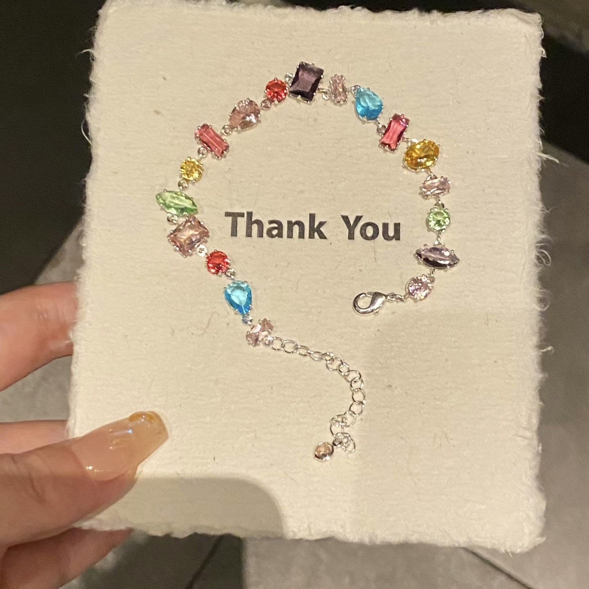 Handcrafted Zircon Drop Bracelet For Women Love By Tinkers