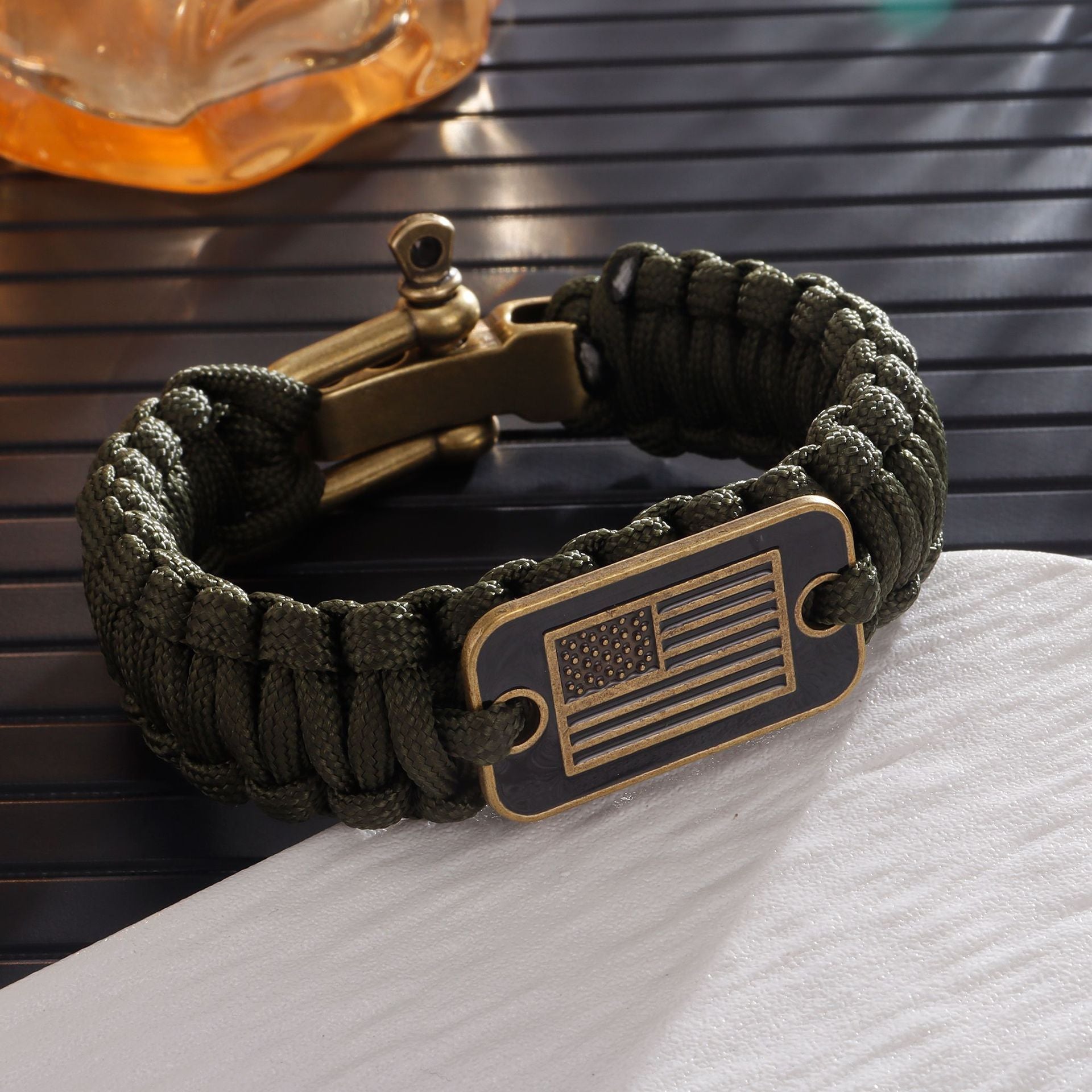 Tinkers Brand Paracord Bracelet Zinc Alloy Clip Signature Edition - 0