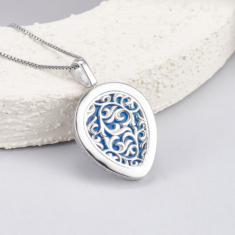 Elegant Handcrafted Natural Gemstone Cameo Pendant by Tinkers