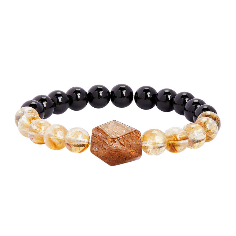 Premium Natural Obsidian Bracelet For Women Everyday Style