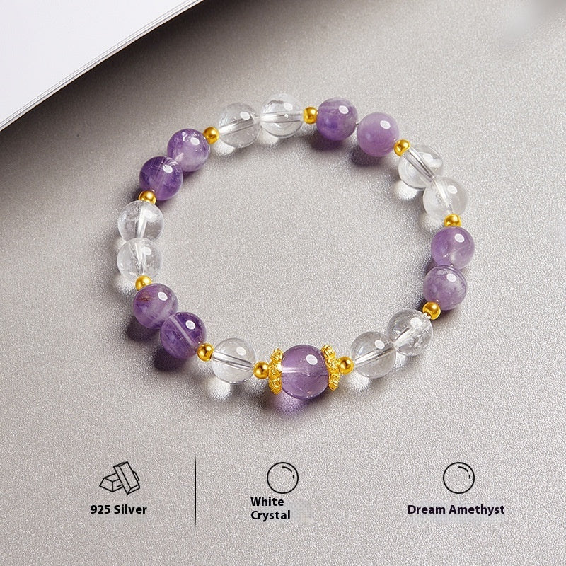 Amethyst Lucky Beads Bracelet By Tinkers For Healing