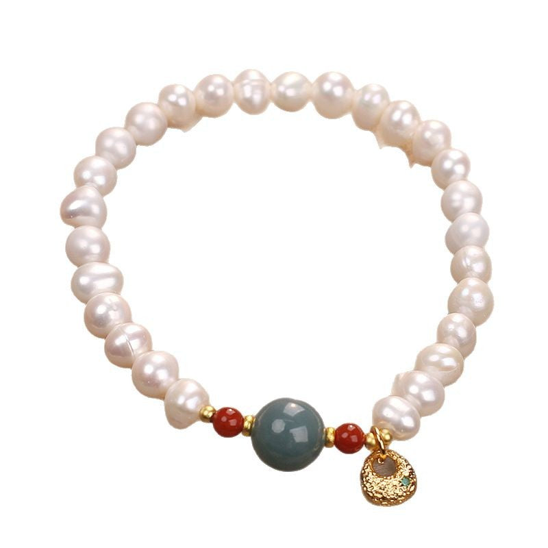 Handcrafted Natural Opal Bracelet for Women by Tinkers: Healing Balance