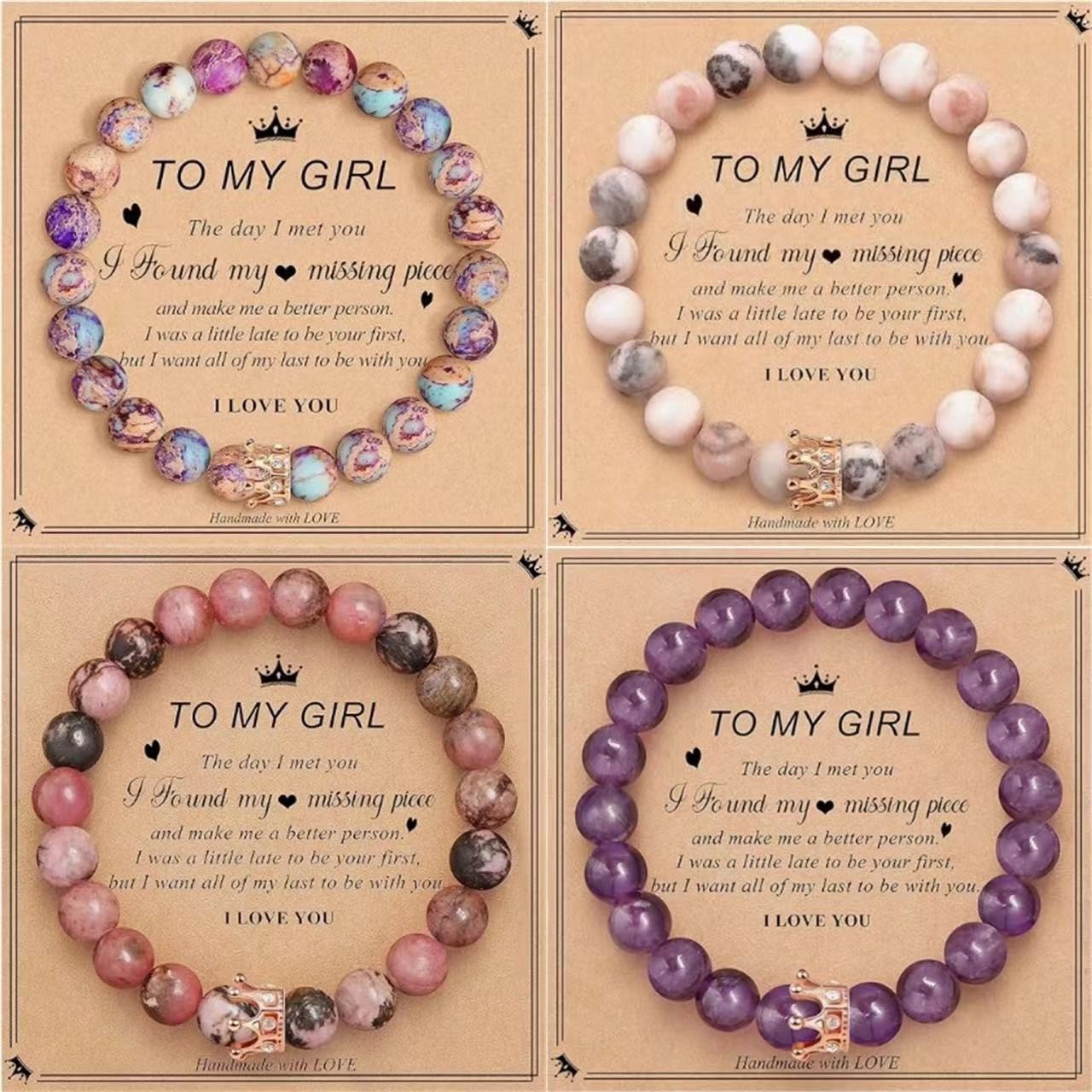 Tinkers Rhodochrosite Zebra Crystal Bracelet Limited Edition - 0