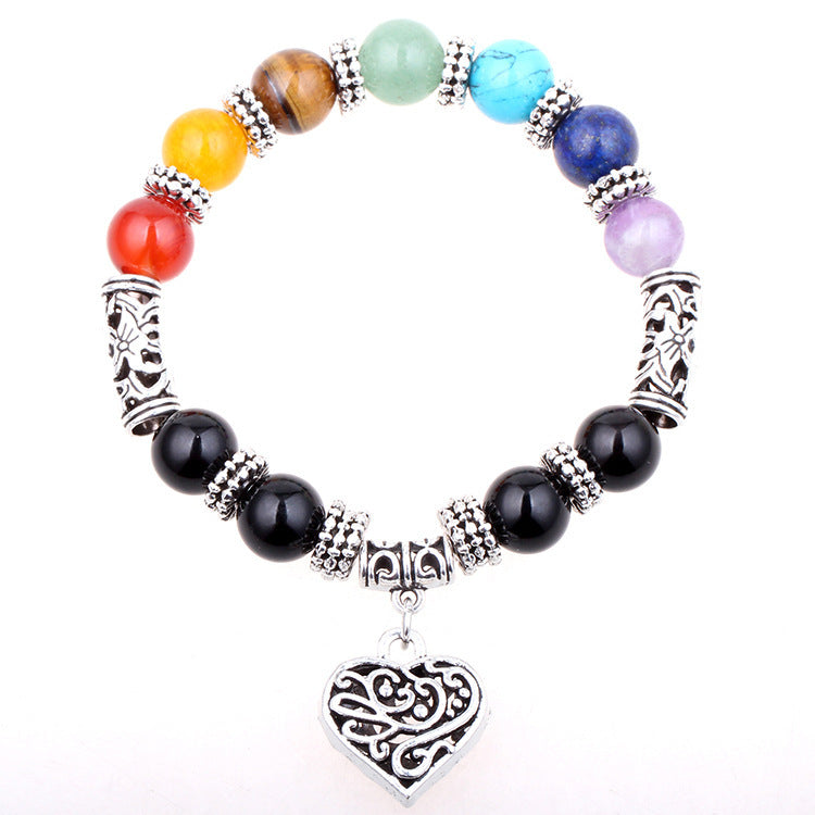 Tinkers Seven Chakra Gemstone Energy Bracelet Signature Collection - 0