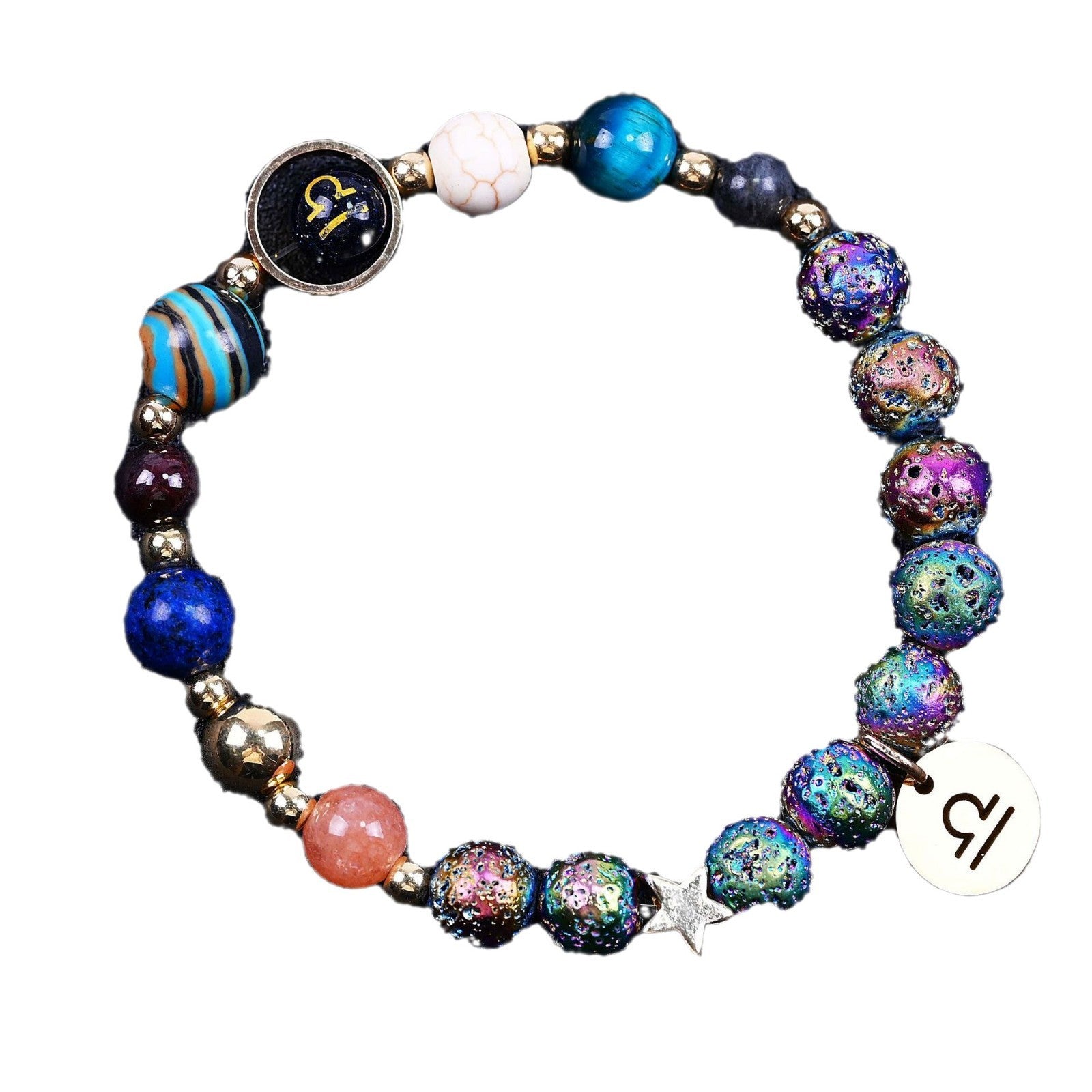 Tinkers Blue San Limited Constellations Volcanic Rock Bracelets - 0
