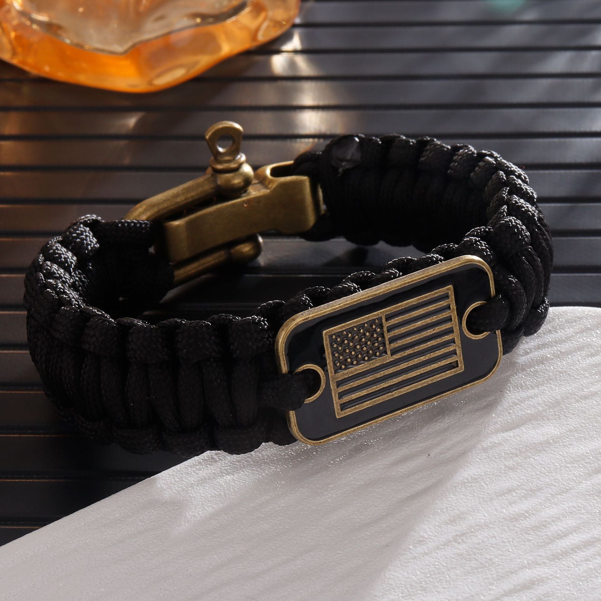 Tinkers Brand Paracord Bracelet Zinc Alloy Clip Signature Edition - 0