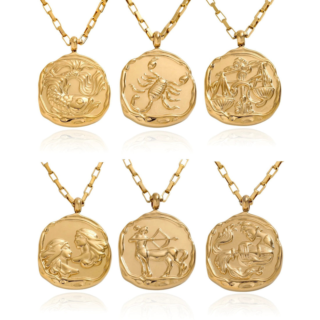 Elegant Handcrafted Zodiac Necklace by Tinkers for Spiritual Harmony