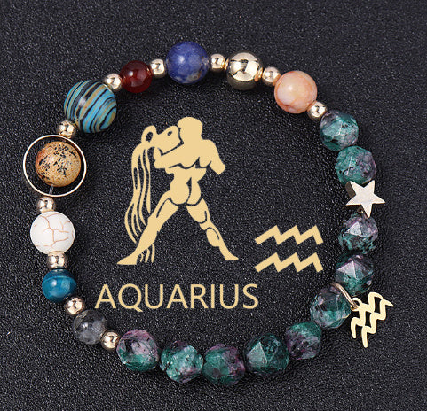 Tinkers Natural Stone Twelve Constellations Bracelet Exclusive - 0