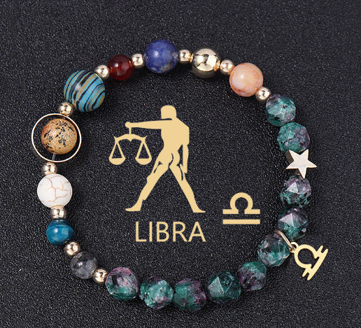 Tinkers Natural Stone Twelve Constellations Bracelet Exclusive - 0