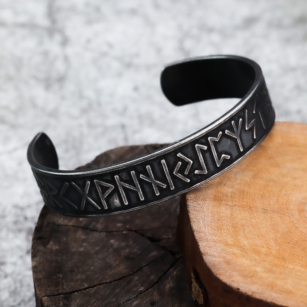 Lucky Tree Fashion Men's Bracelet Titanium Steel