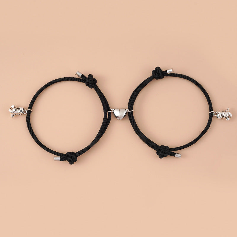 Tinkers Magnetic Couple Bracelet 3D Dinosaur Pendant Exclusive - 0