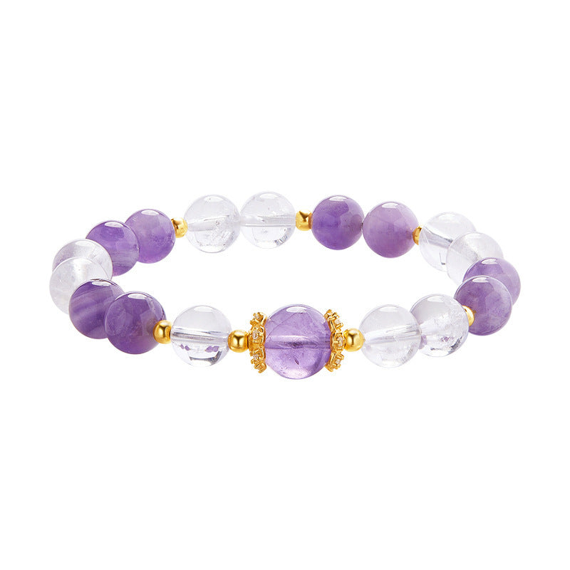 Amethyst Lucky Beads Bracelet By Tinkers For Healing