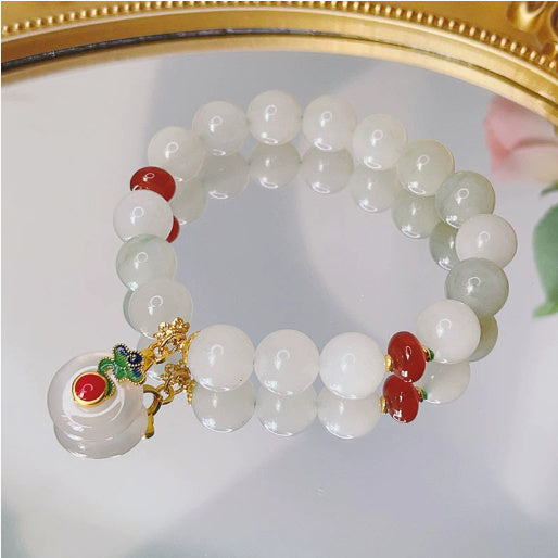 Tinkers Tinkers Natural Stone Fortune Blessing Bracelet Limited - 0