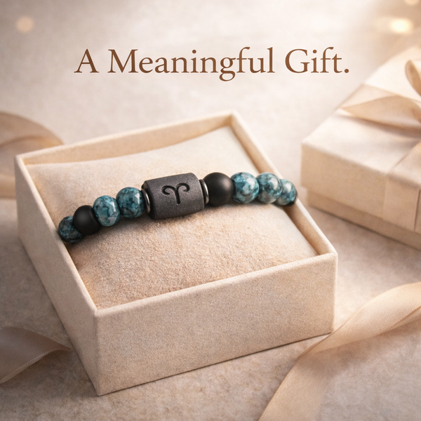 Celestial Obsidian Zodiac Bracelet