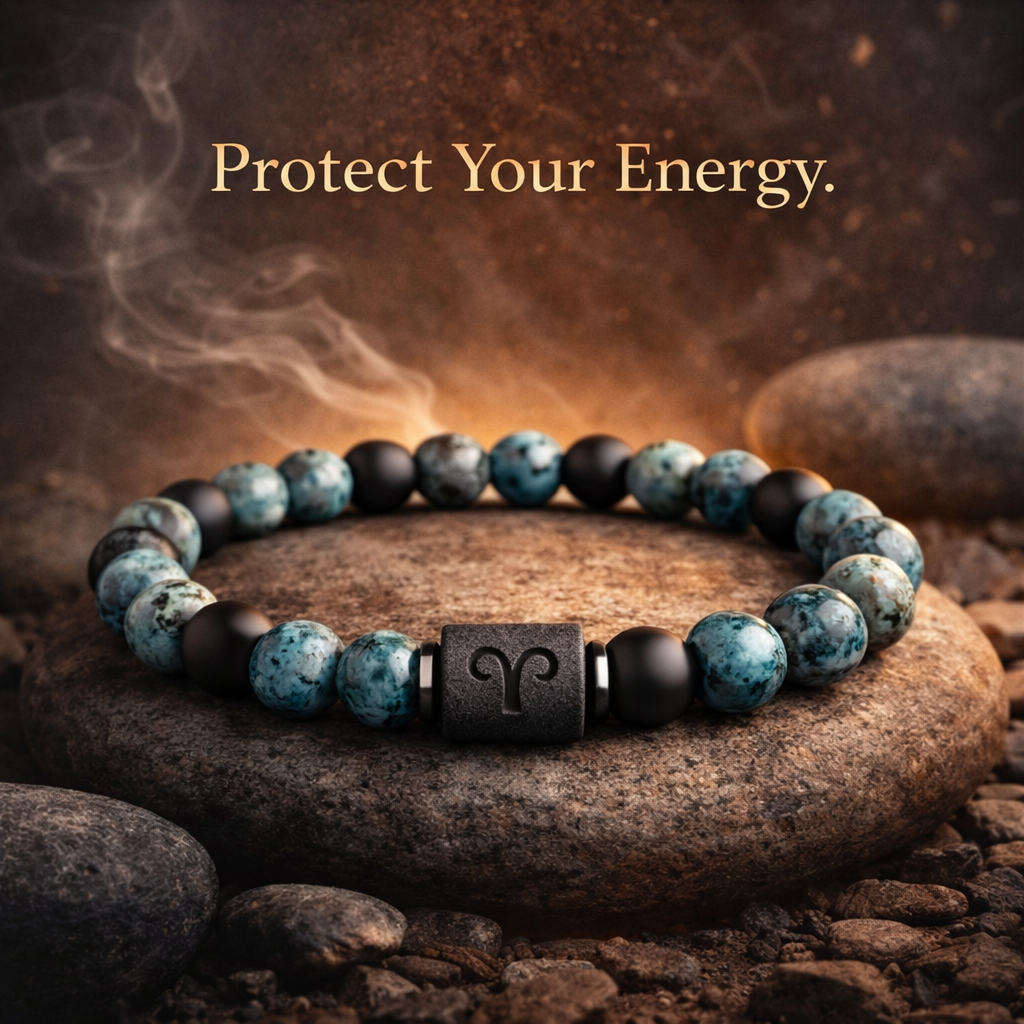 Tinkers Rare Obsidian Zodiac Bracelet Twelve Constellations